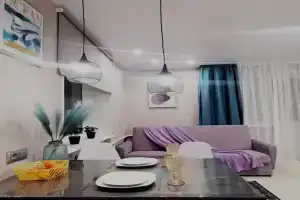 Видовая квартира - студия в центре