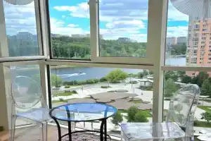 Квартира у Крокус Экспо с потрясающим видом на Москву реку, Москва