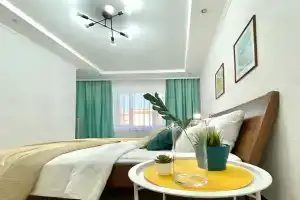 Апартаменты с кухней-гостиной возле аквапарка Ривьера, Казань