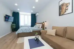 1-комнатная квартира 40 м² в центре до 4 гостей
