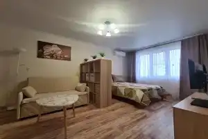 Однокомнатная квартира с видом на море и горы, Алексино