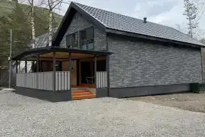 Новый 2-х этажный коттедж в Терсколе 130м2 с видом на гору Чегет