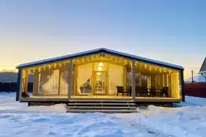 Dubldom Лисичкино у реки в Чеховском районе