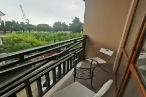 Уютная квартира с балконом у моря