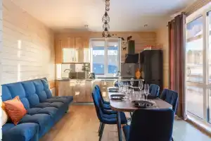 Уютный новый дом с банькой, 40минут от СПб