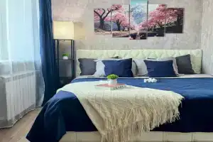 Квартира в центре. Парк! Бесконтактный заезд 24/7! Кровать King Size