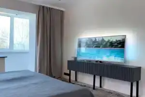 Светлая квартира с видом на Музей Мирового Океана, Калининград