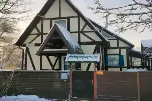 Двухэтажный дом Фахтверк в Мариенбурге