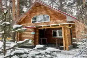 Уютный коттедж в лесу