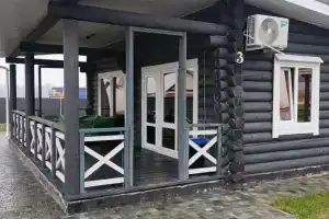 Срубовой дом с прекрасным пейзажем на волгу, Балаково