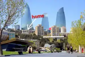 Квартира рядом Flame Towers, Баку