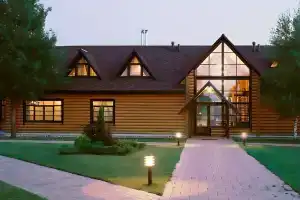 Коттедж с бассейном и сауной в Кимовском районе