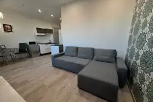 Квартира-студия около набережной и ГПНТБ, Новосибирск