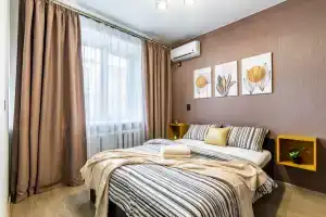 Студия Homely Garden в центре с кондиционером