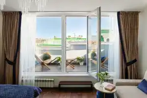 Мансарда с видовыми террасами на Невском проспекте, Санкт-Петербург