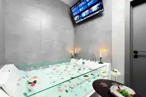 Эксклюзивный лофт с джакузи на двоих + tv, Новосибирск