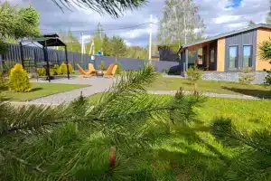 Scandic house с русской баней в 30 минутах от города