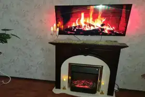 Комфортная светлая квартира с камином возле двух стоматологий