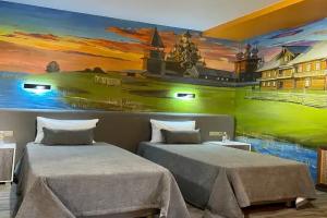 Двухместный номер с 2 отдельными кроватями стандарт с видом на город, Вологда