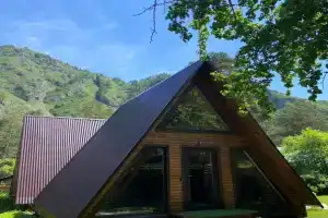 A-frame дом, Чемал