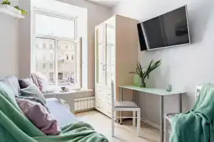 Весенняя Достоевская/Студия в центре с парковкой
