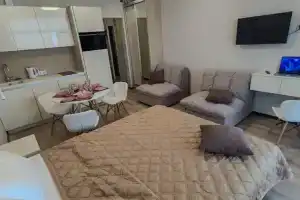 Уютная студия для вашего комфортного отдыха в ЖК Крымская Резиденция, Алушта