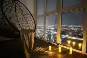 Квартира с панорамным видом на город, Краснодар