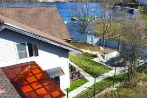Коттедж с дровяной баней на берегу озера, Токсово