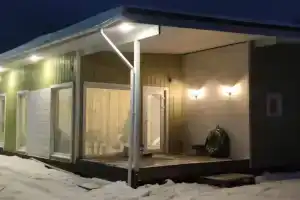 Twin house на берегу озера, Мельница