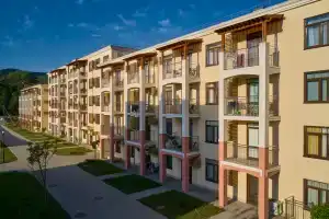 Уютная студия с видом на бассейн, Сукко