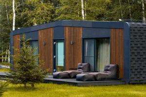 Мобильный дом с видом на озеро