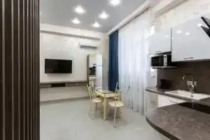 Студия для 4 чел, 100м до моря, ЖК Посейдон/ мкр. Мамайка, Сочи