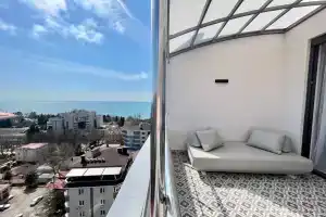 Квартира с видом на море и личной террасой, Сочи