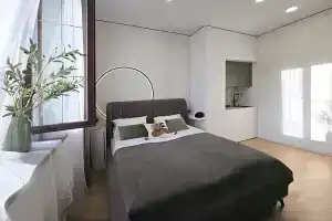 Апартаменты студия Apartnamore Олива 1 минута до моря, Зеленоградск