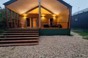 Барнхаус с купелью Фурако и сауной, Малый Суходол