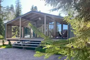 Уютный Барн с панорамным остеклением, Коробицыно