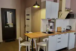 Уютная, чистая студия быстрый WiFi (300Mb) кондиционер, лифт, парковка, Новая Усмань