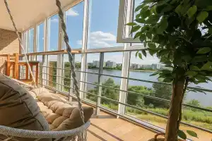 Квартира в центре города с видом на реку