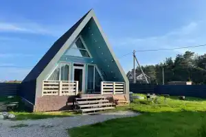 Уютный дом аттик А-фрейм у Снетковского озера