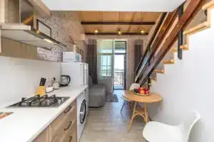 Двухуровневая стильная квартира у моря, Адлер