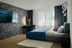 Современная однокомнатная квартира в центре