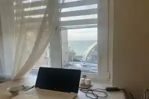 Уютная квартира в пешей доступности от центра с видом на море