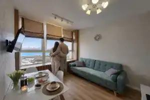 Квартира с видом на Кубань у парка Солнечный остров