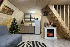 Уютный дом в стиле A-Frame