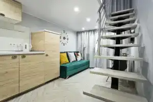 Уютные двухуровневые апартаменты на метро Марьино, Москва