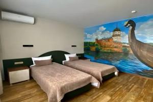 Двухместный номер с 2 отдельными кроватями улучшенный, Вологда