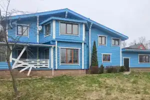 Русский дом с баней Бабушкина сказка на берегу Москвы реки