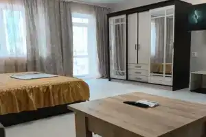 Семейный видовой номер люкс, с кухней, балконом и видом на море, Миндальное