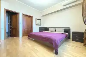 3-комнатная квартира в центре с балконом и кондиционером
