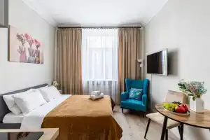 Стильный апартамент на окружной, Москва